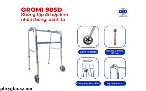 Khung Tập Đi Bánh To Oromi 905D Giải Pháp Tối Ưu (1)