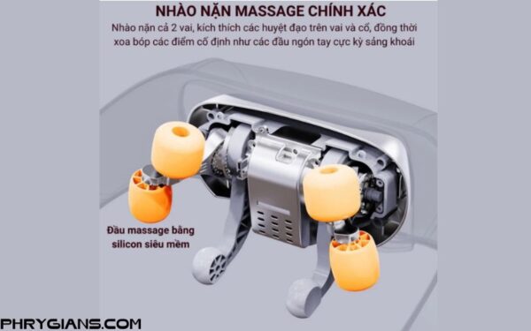 Máy massage cổ vai gáy 6D