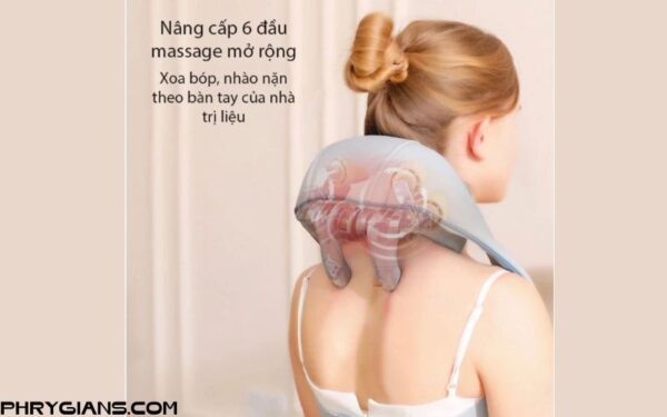 Máy massage cổ vai gáy 6D